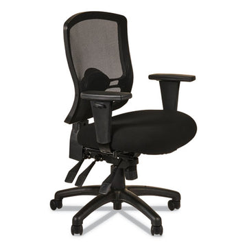 Alera® Alera Etros Series Mid-back Multifunction With Seat Slide Chair, Supports Up To 275 Lb, 17.83" To 21.45" Seat Height, Black freeshipping - TVN Wholesale